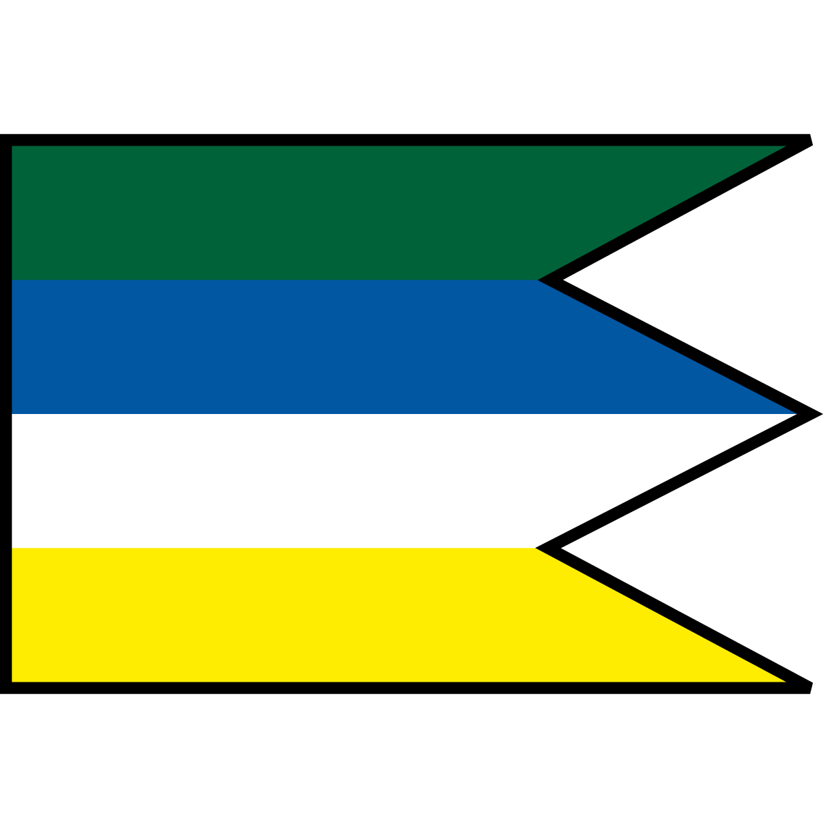 Flag of Pongrácovce, Region of Prešov