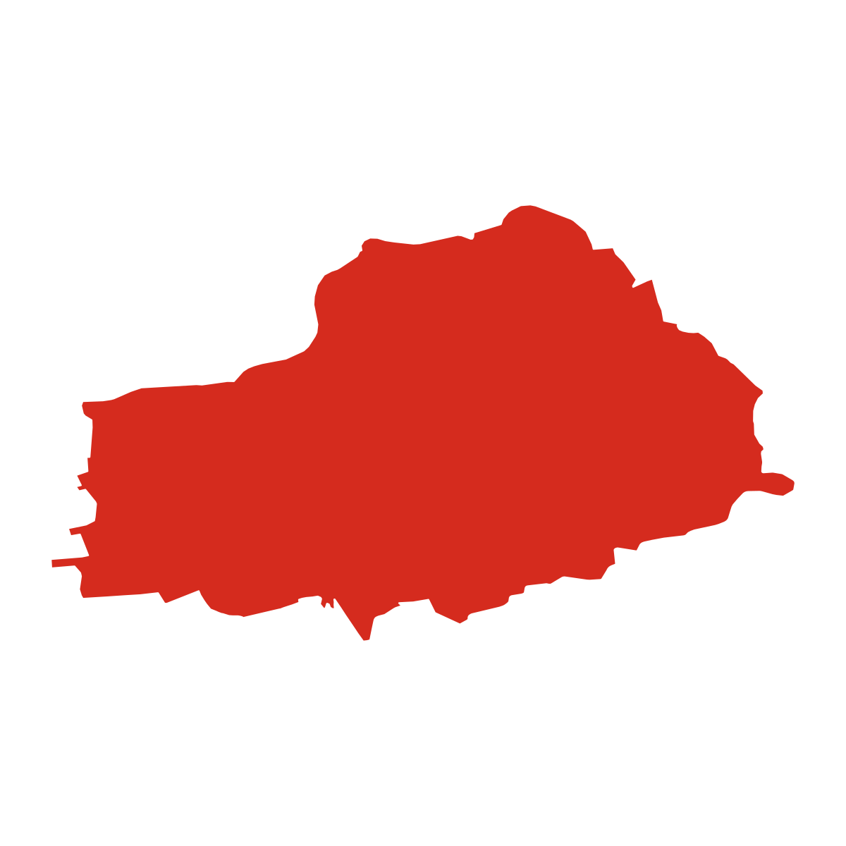 Pribeník city boundary