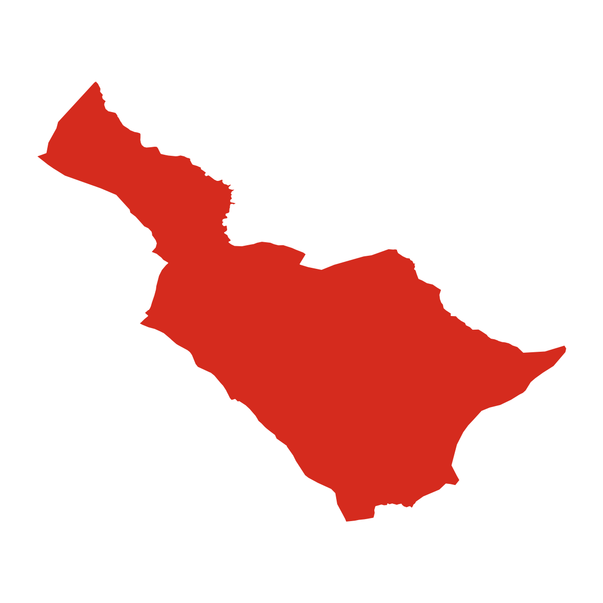 Pribiš city boundary
