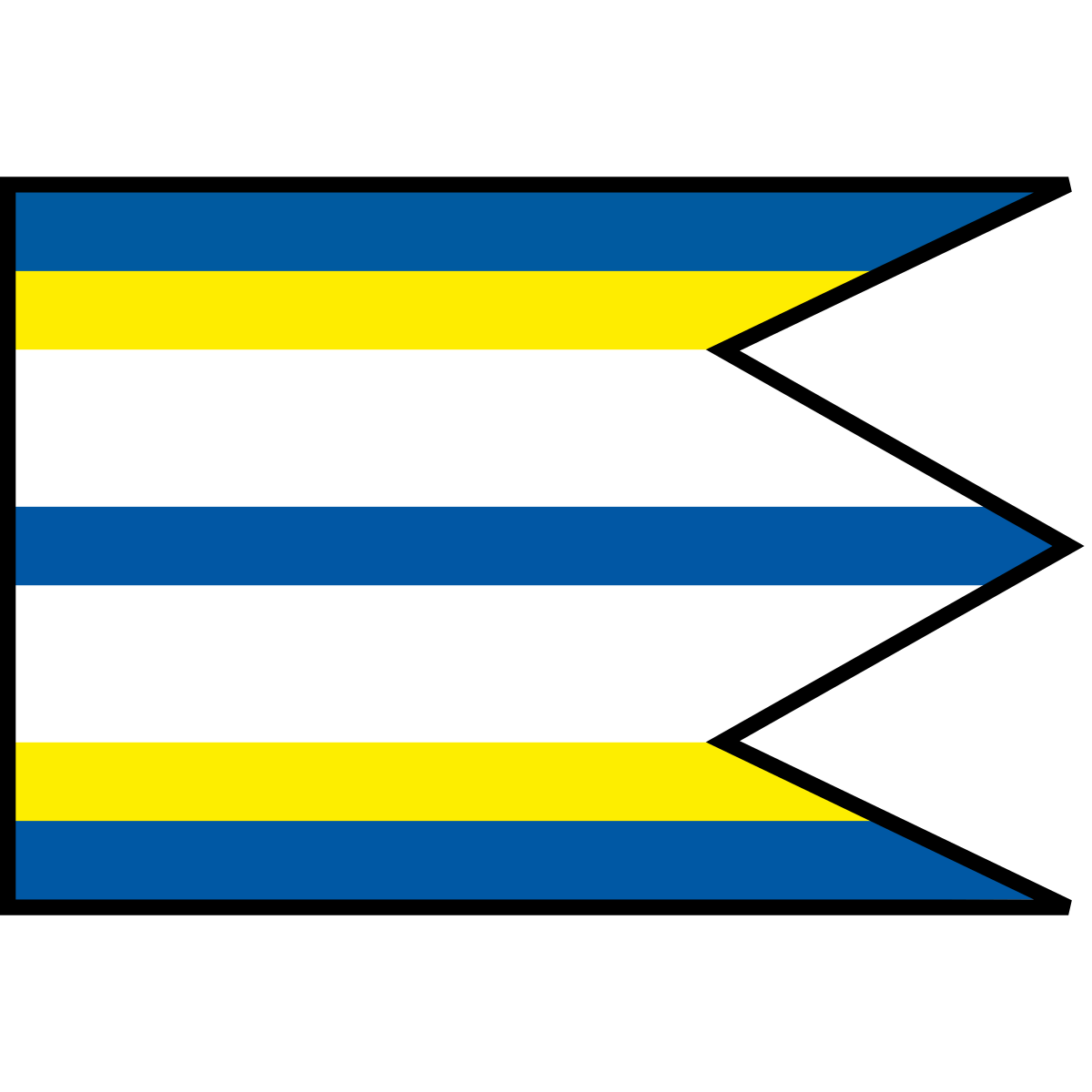 Flag of Prietrž, Region of Trnava