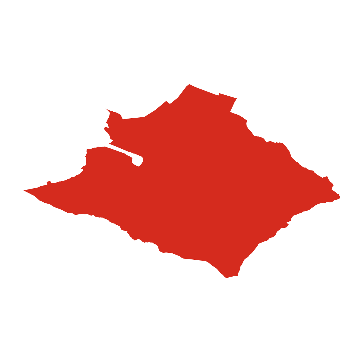 Prievaly city boundary