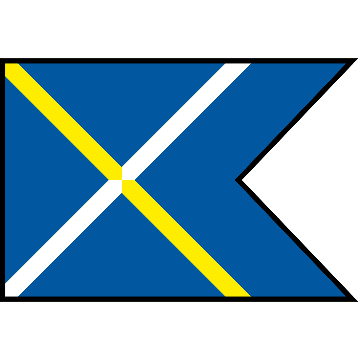 Flag of Prílepy, Region of Nitra