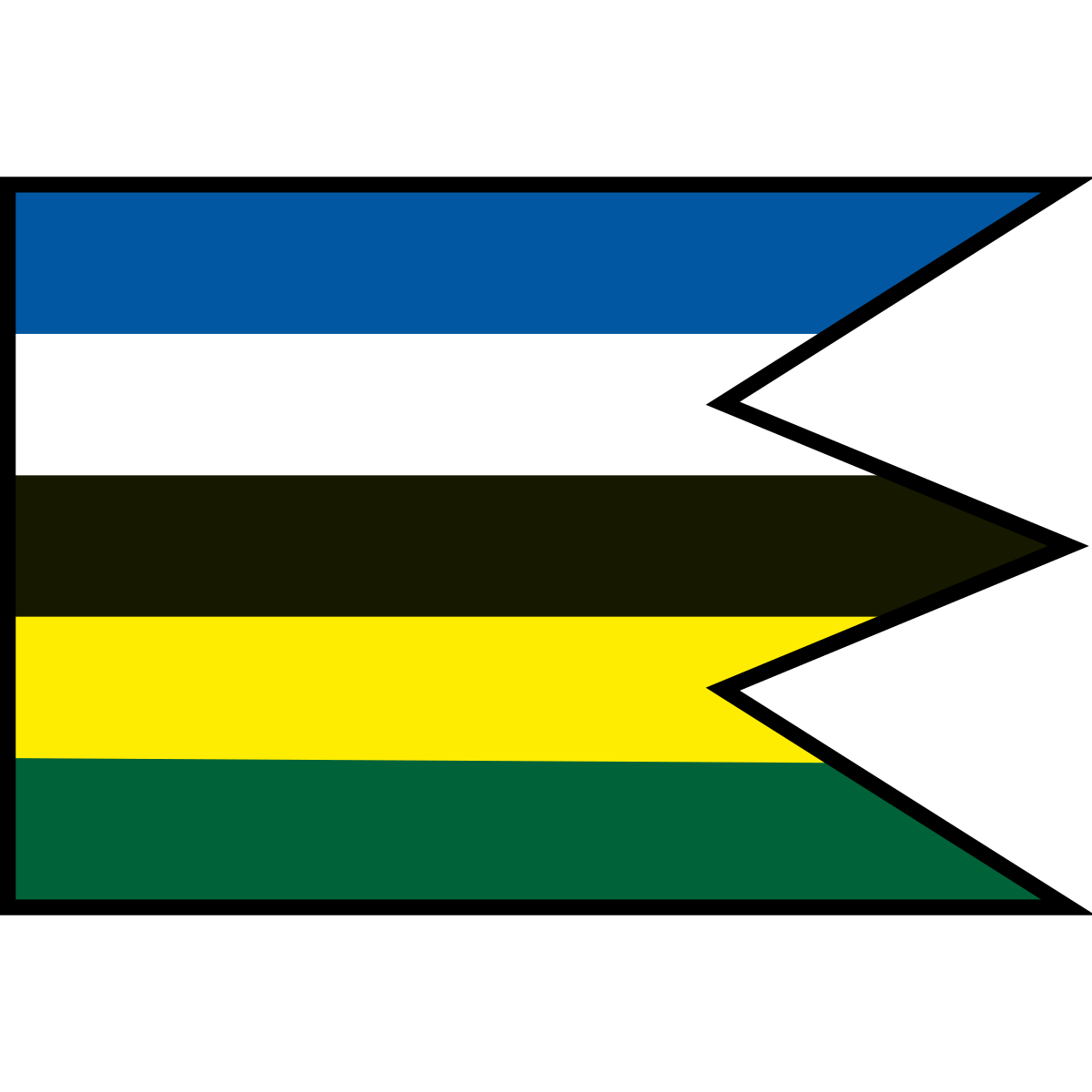 Flag of Príslop, Region of Prešov