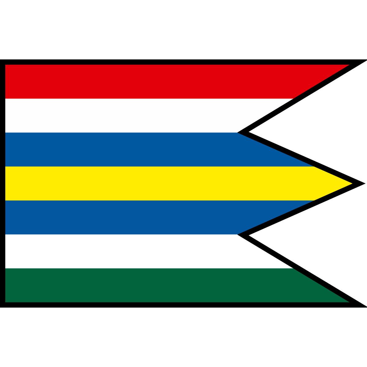 Flag of Prusy, Region of Trenčín