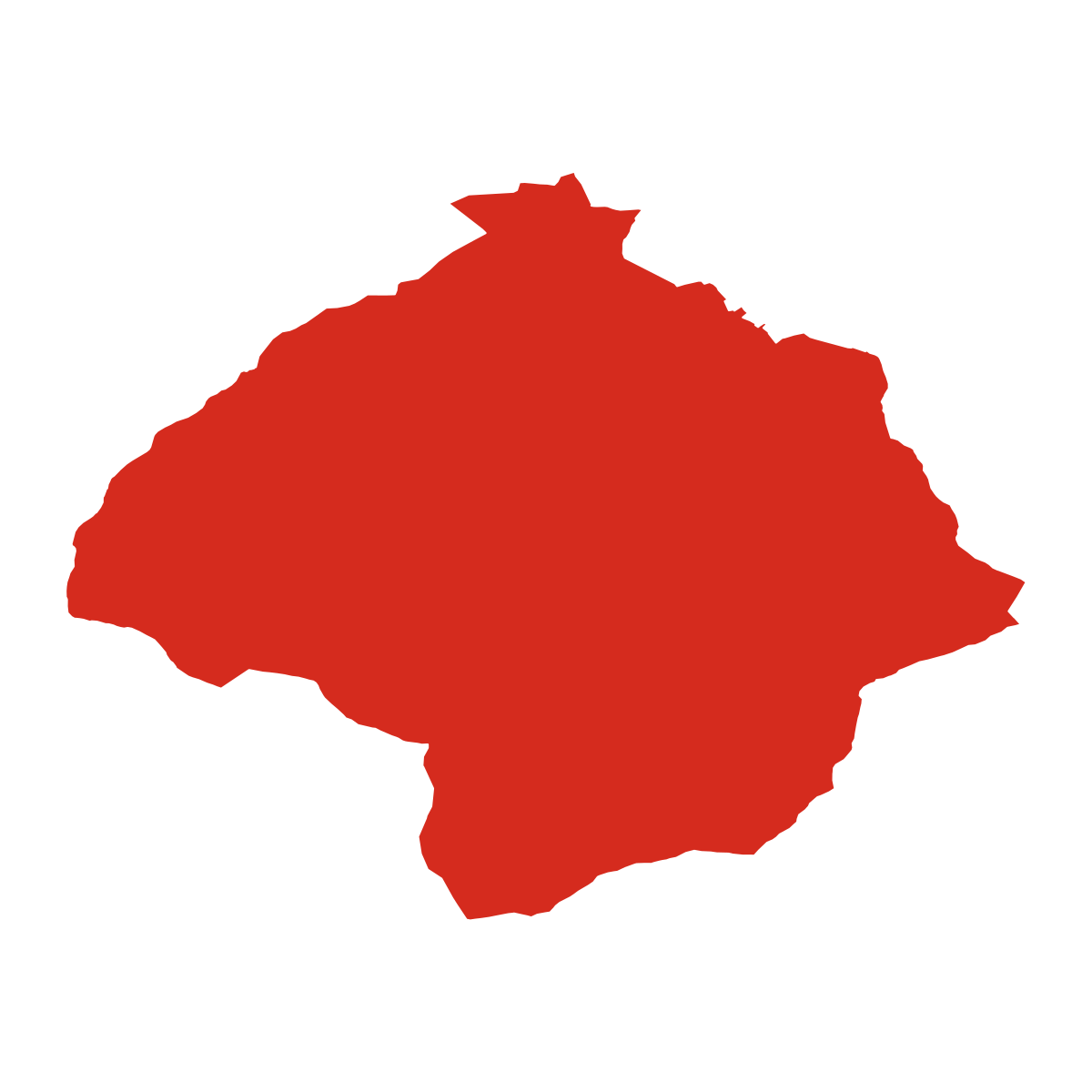 Pružina city boundary
