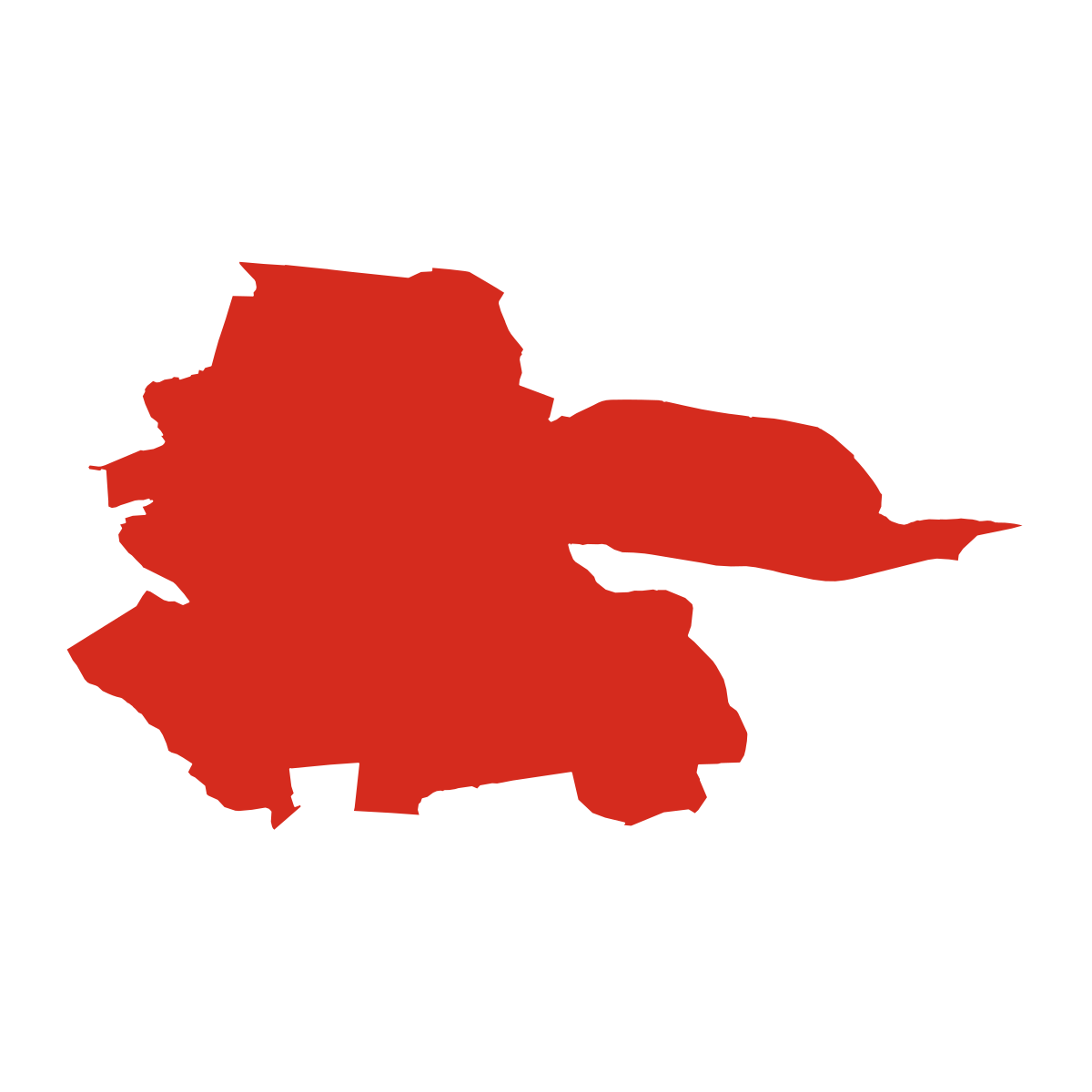 Pstruša city boundary