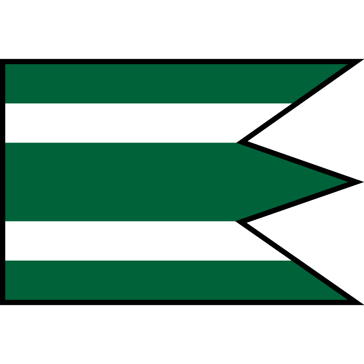 Flag of Rabča, Region of Žilina