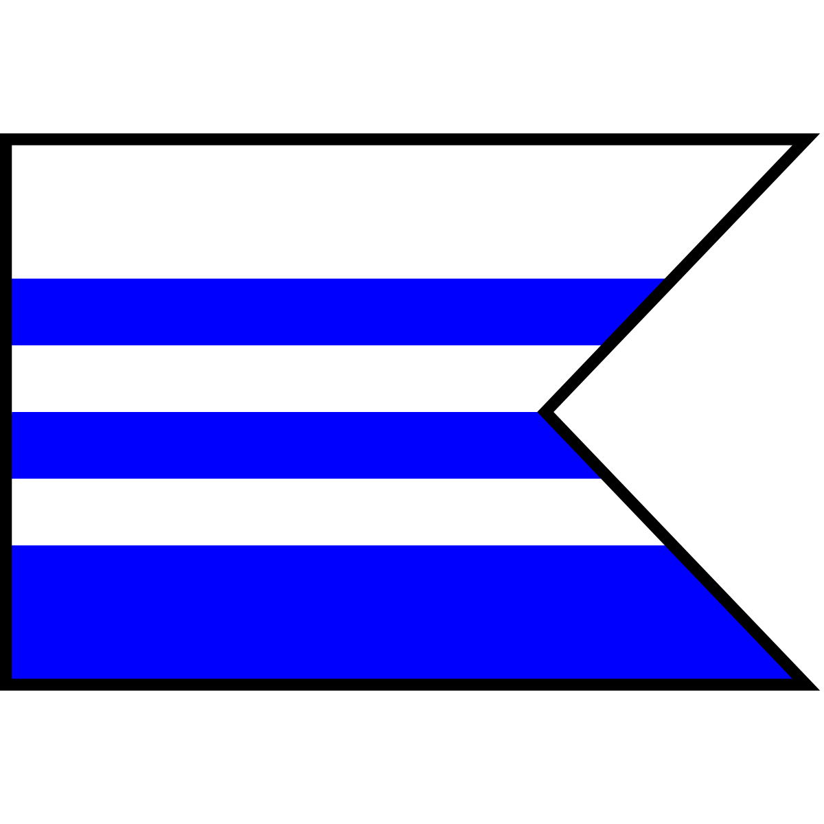 Flag of Rácov salaš, Region of Nitra