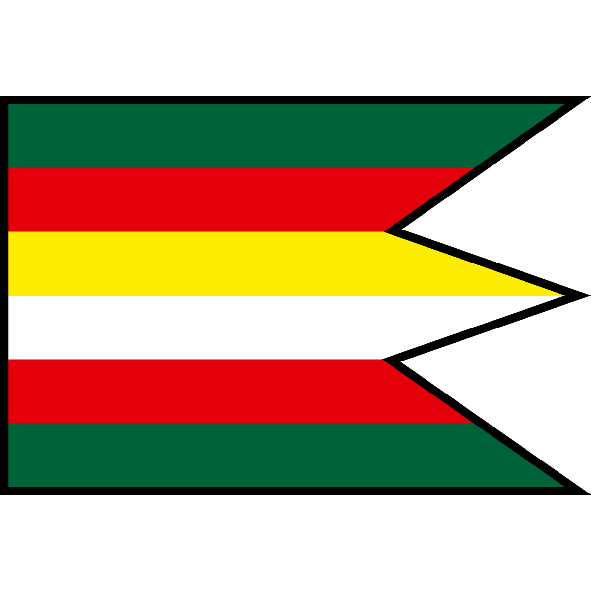 Flag of Rákoš, Region of Košice