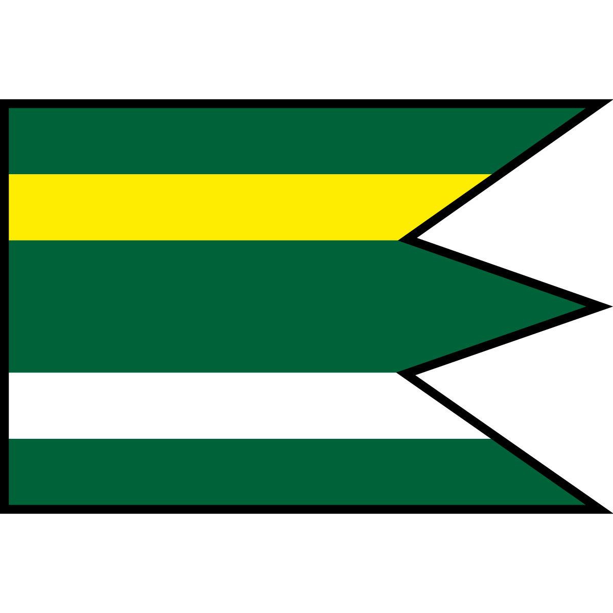 Flag of Rakovec nad Ondavou, Region of Košice
