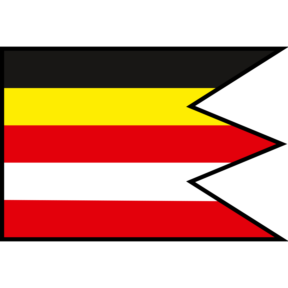 Vlajka mesta Rakovnica, Košický kraj