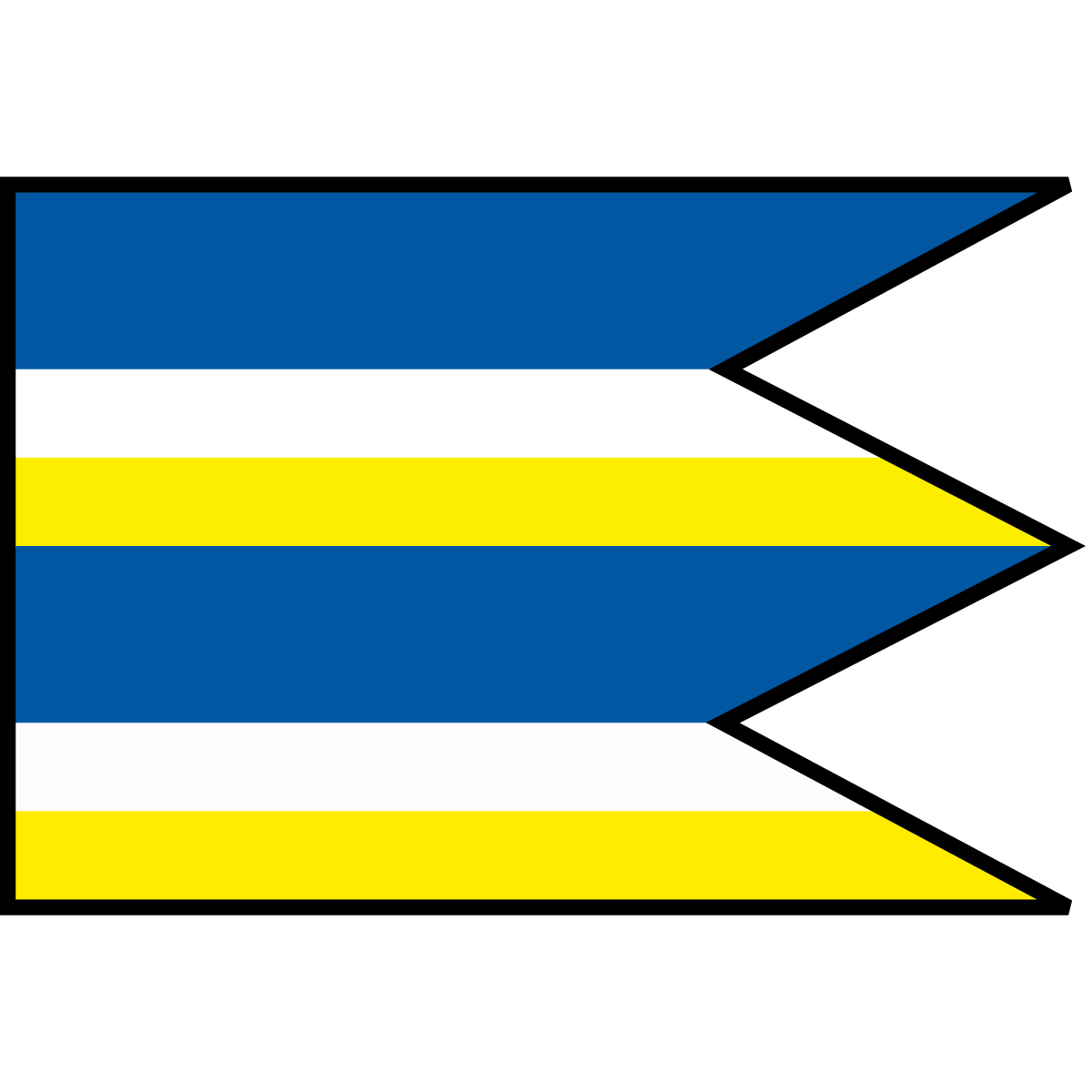 Flag of Rankovce, Region of Košice