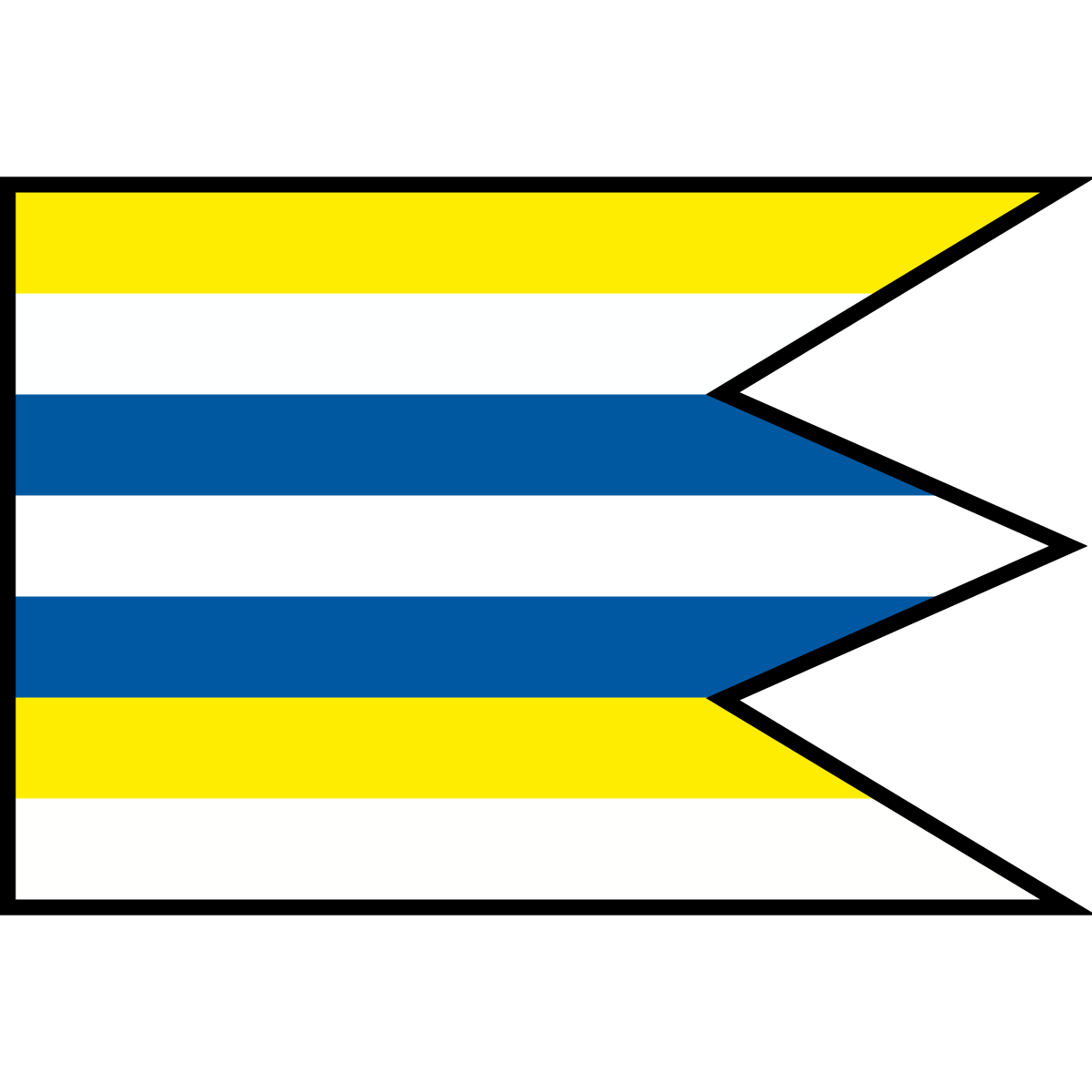 Flag of Ratkovce, Region of Trnava