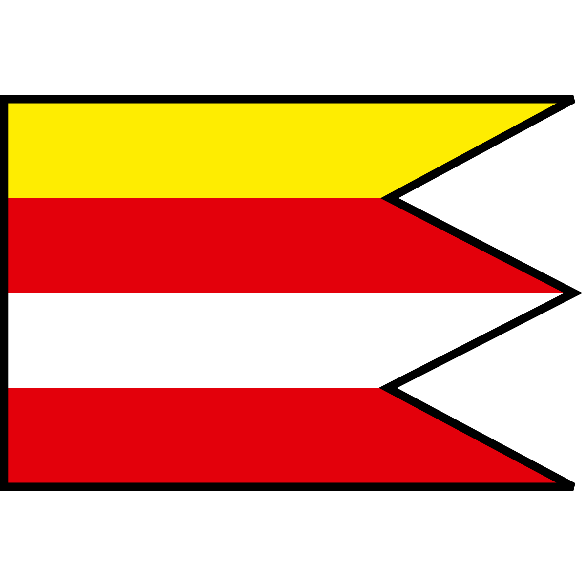 Flag of Ratkovská Suchá, Region of Banská Bystrica