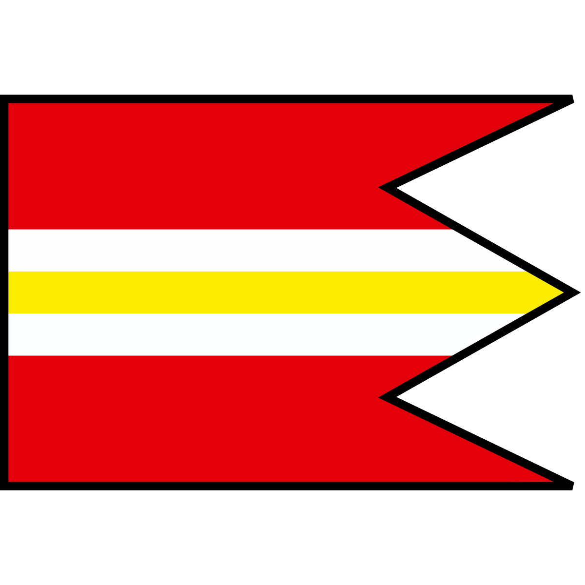 Flag of Reca, Region of Bratislava