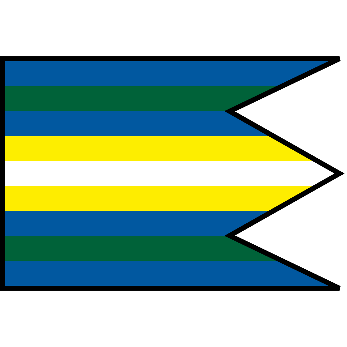 Flag of Renčišov, Region of Prešov