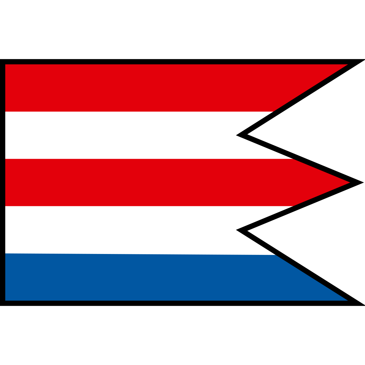 Flag of Richnava, Region of Košice