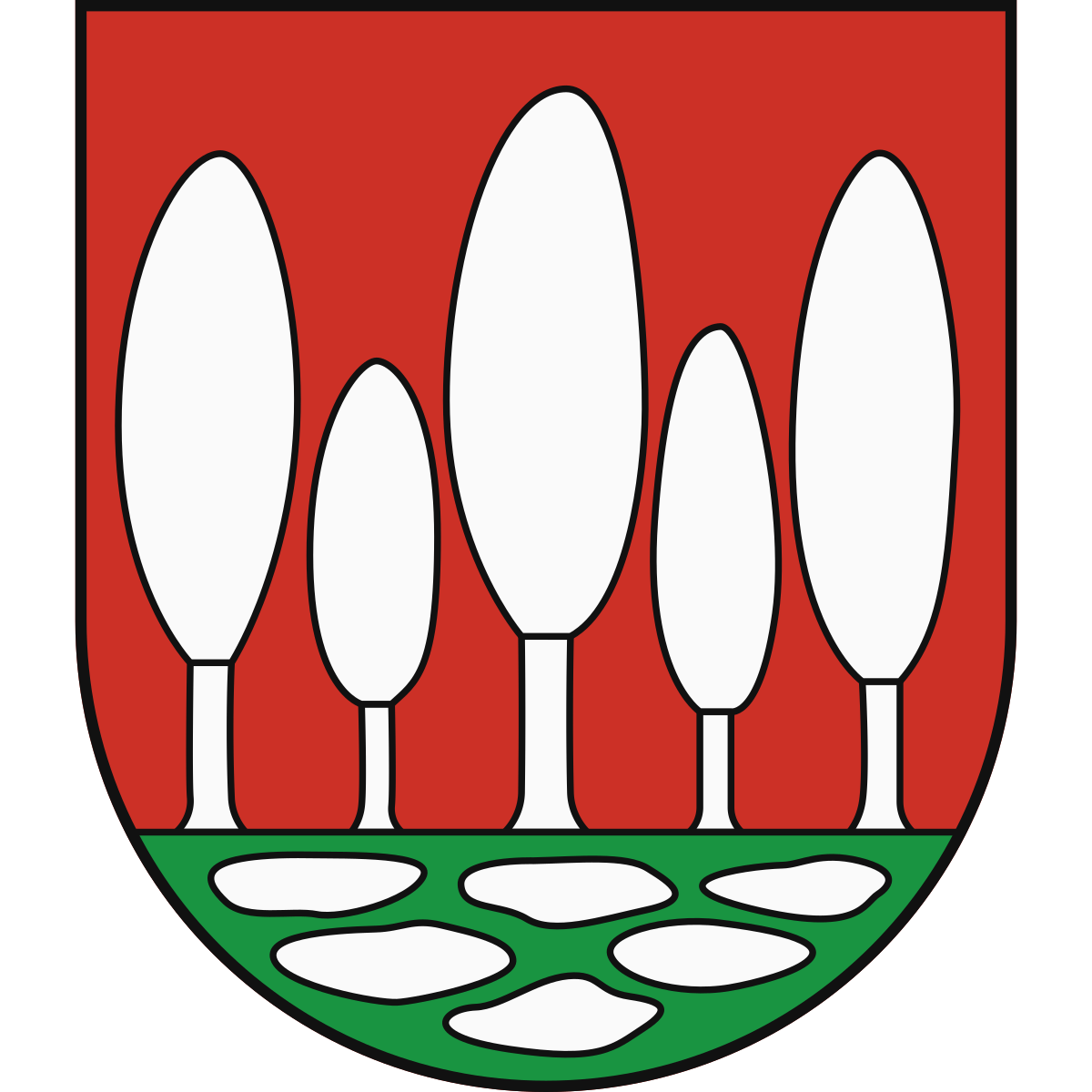 Erb mesta Richvald, Prešovský kraj