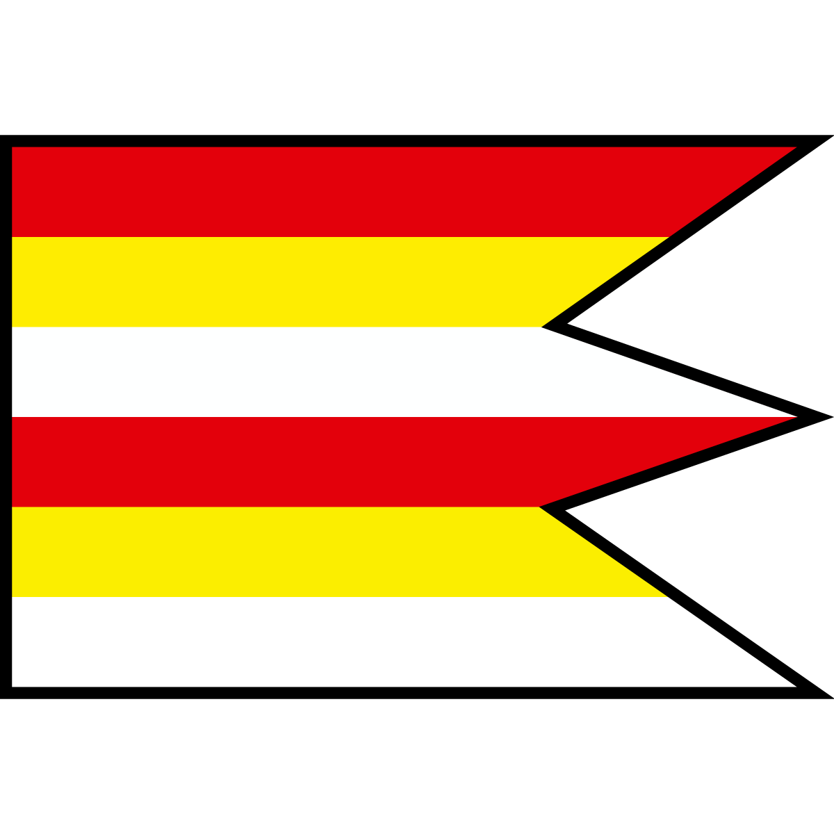 Flag of Rišňovce, Region of Nitra