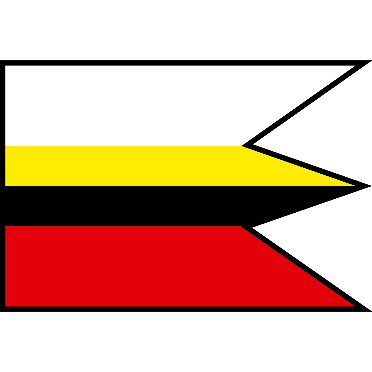 Flag of Rosina, Region of Žilina