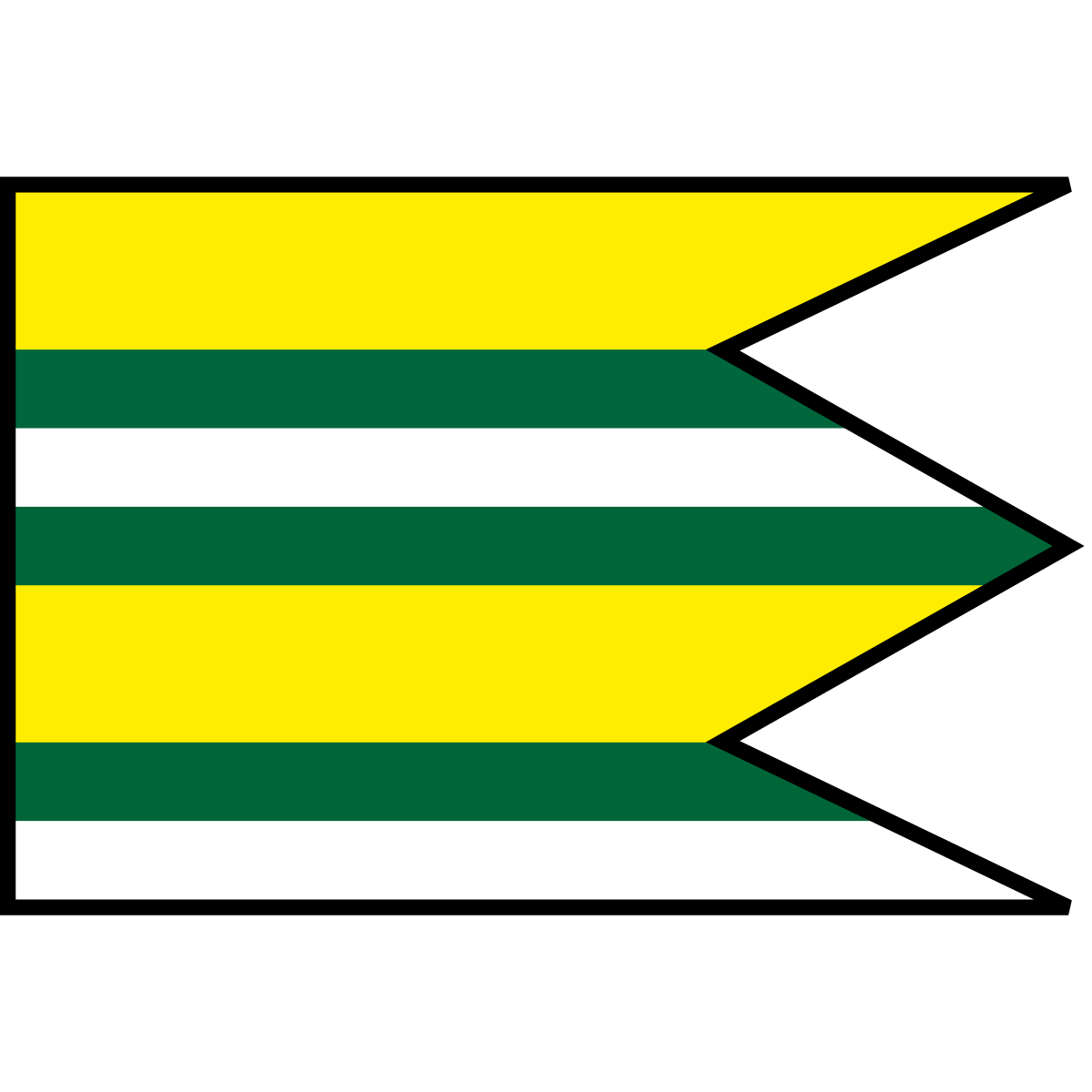 Flag of Roštár, Region of Košice