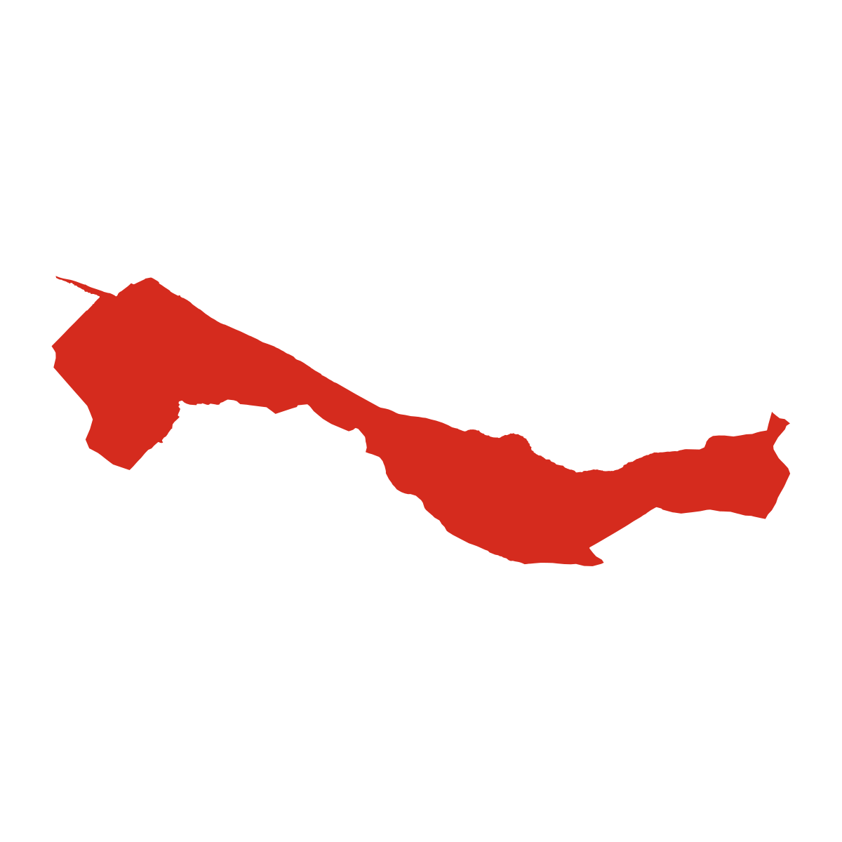 Rudica city boundary
