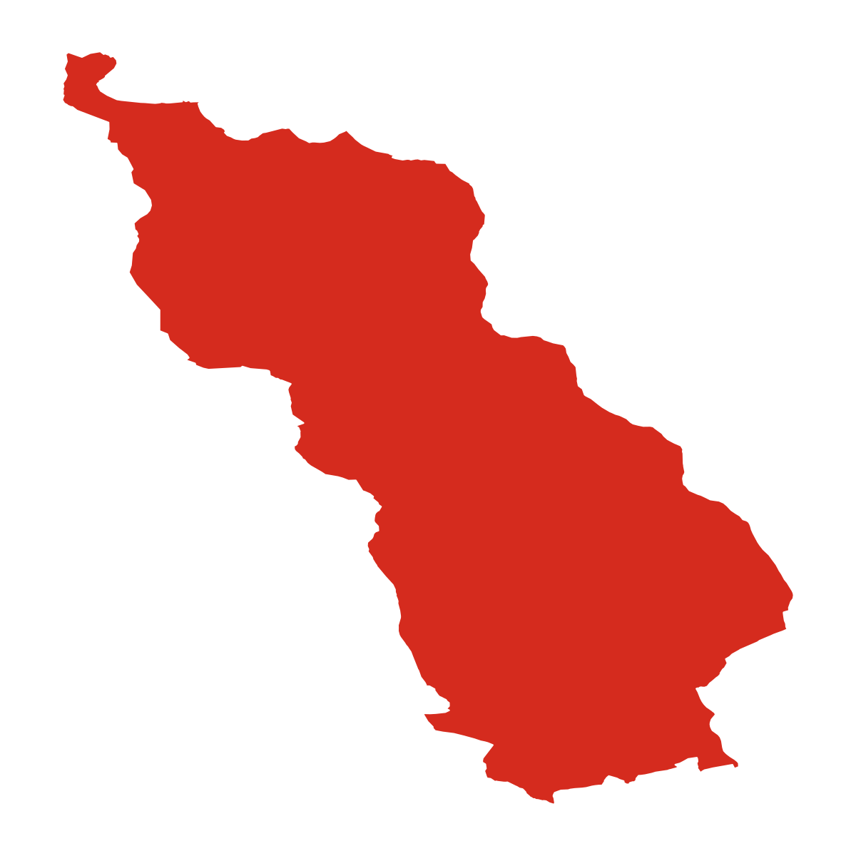 Rudinská city boundary