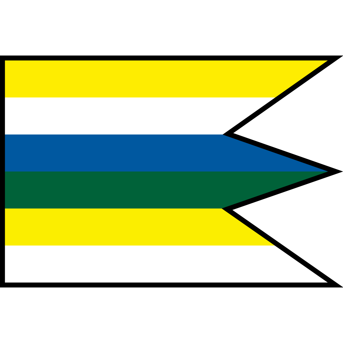 Flag of Rudinská, Region of Žilina