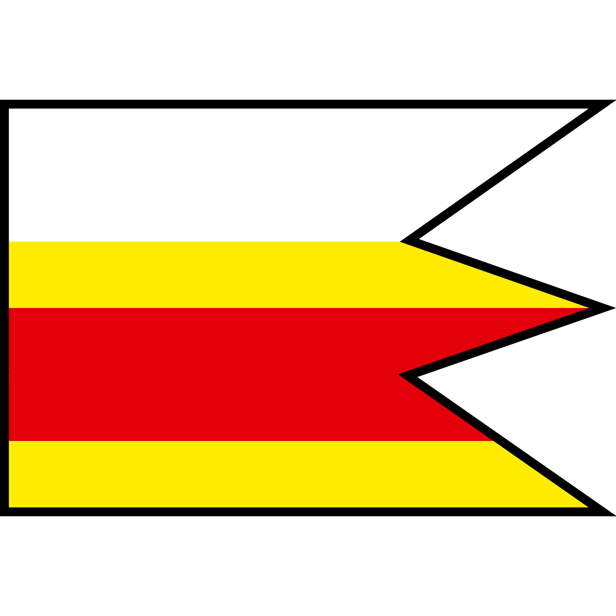 Flag of Ruská Voľa nad Popradom, Region of Prešov
