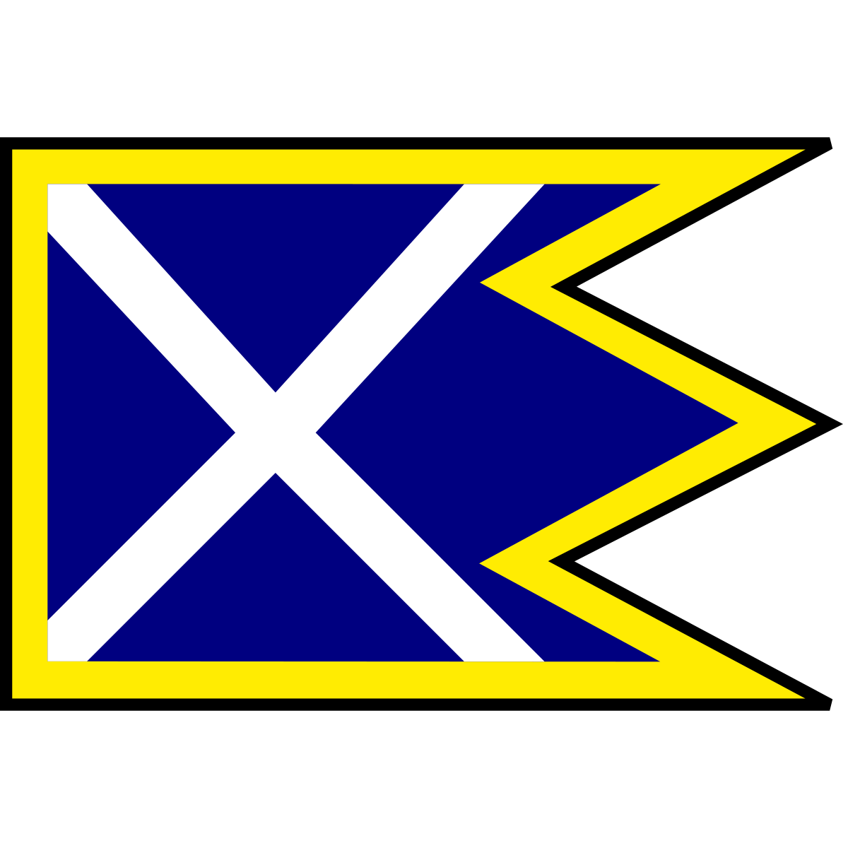 Flag of Rybany, Region of Trenčín