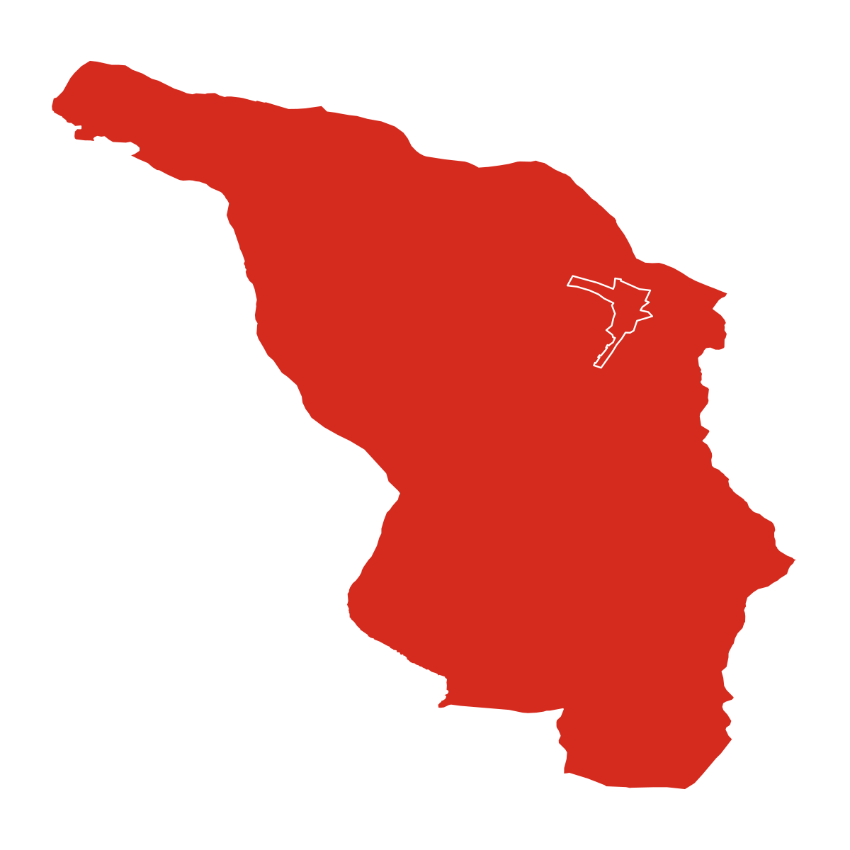 Salajka city boundary