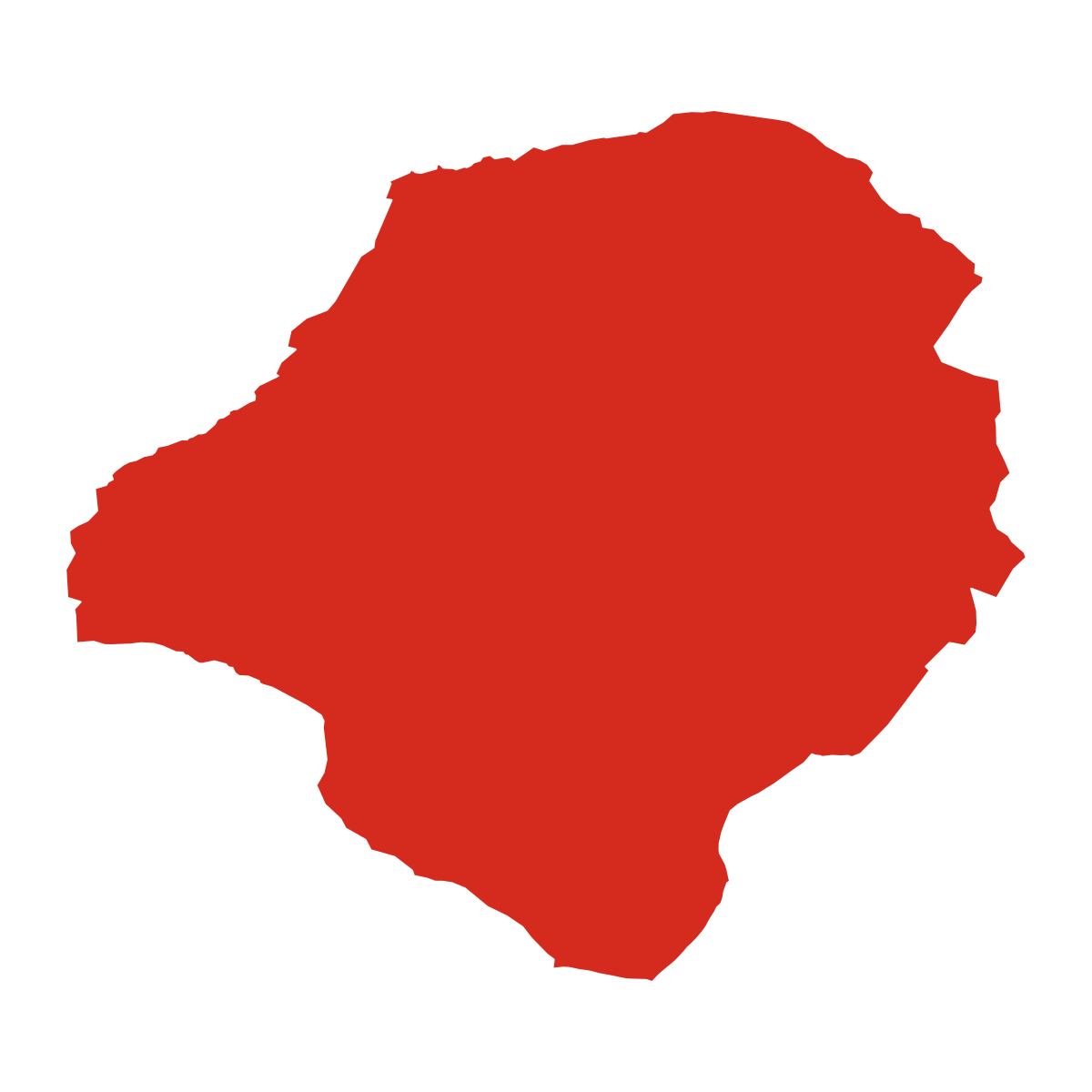 Šambron city boundary