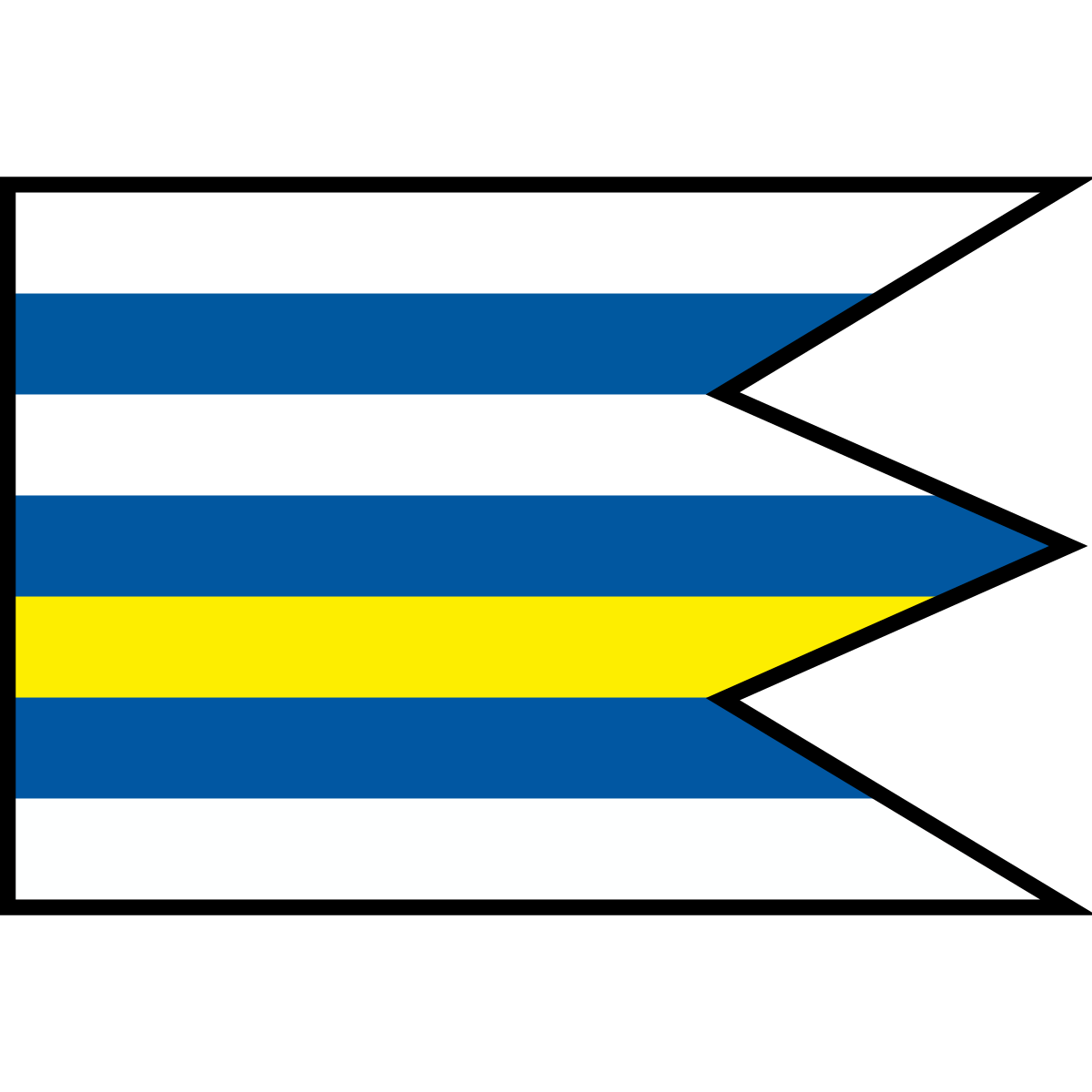 Flag of Šarišské Sokolovce, Region of Prešov