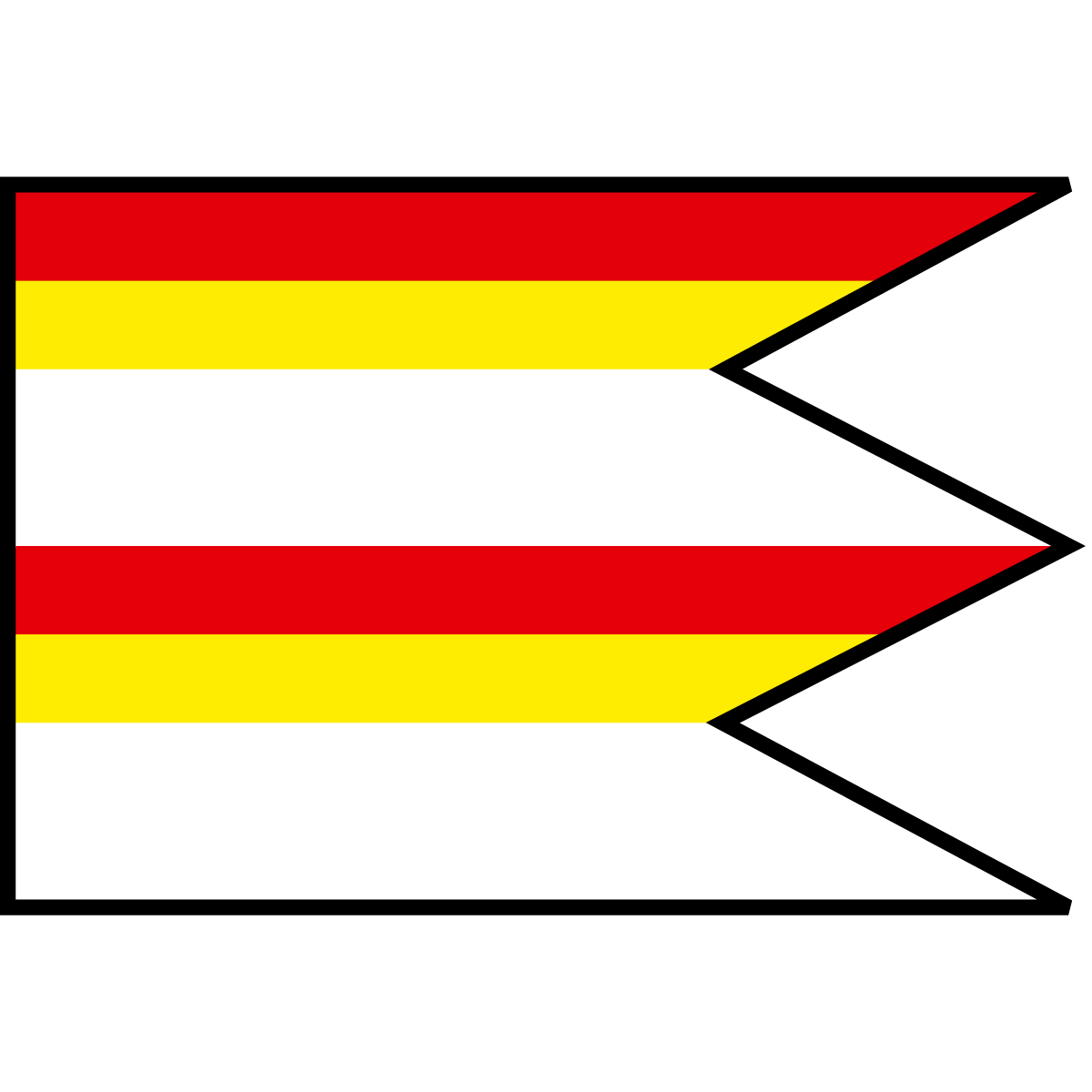 Flag of Sása, Region of Banská Bystrica