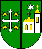 Coat of arms of Šaštín, Region of Trnava