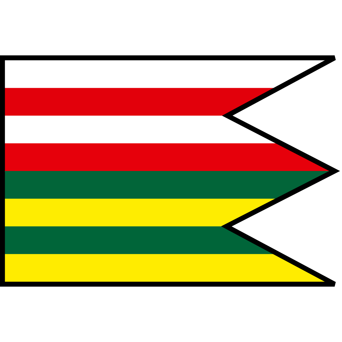 Flag of Sazdice, Region of Nitra