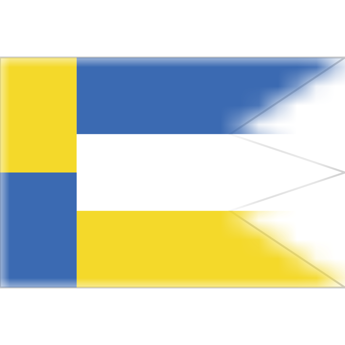 Flag of Šebastovce, Region of Košice