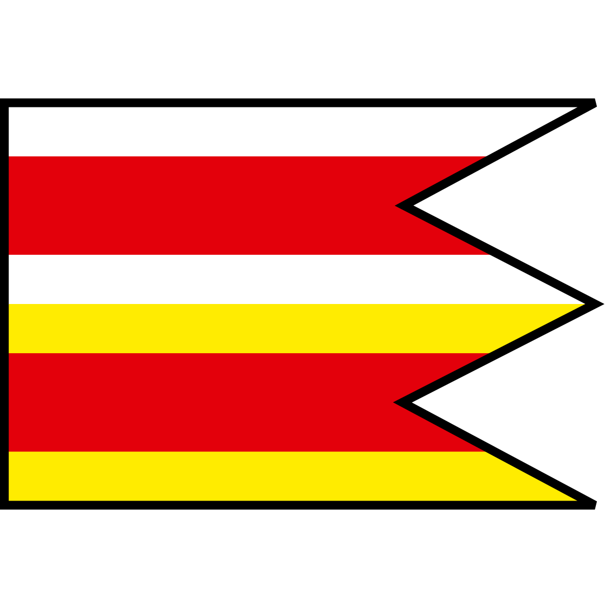 Flag of Sečianky, Region of Banská Bystrica