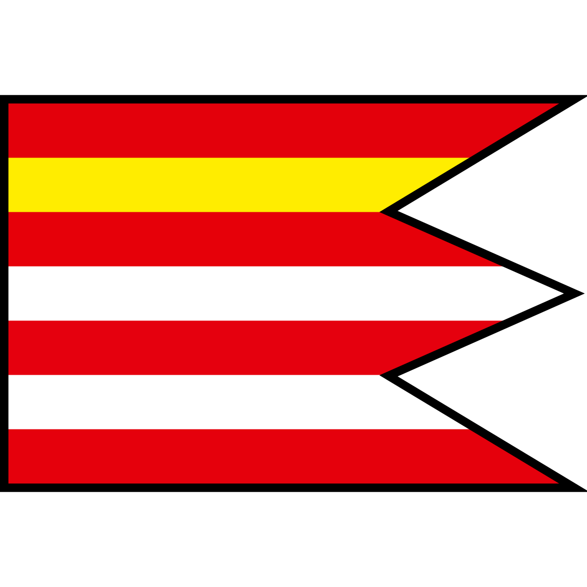Flag of Selce, Region of Banská Bystrica