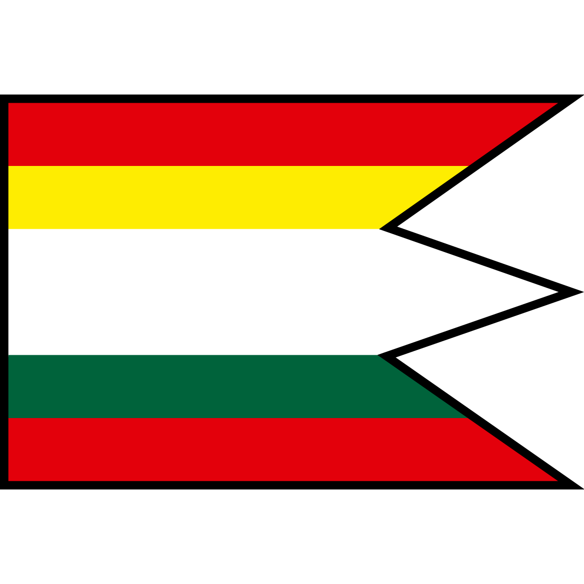 Flag of Selec, Region of Trenčín
