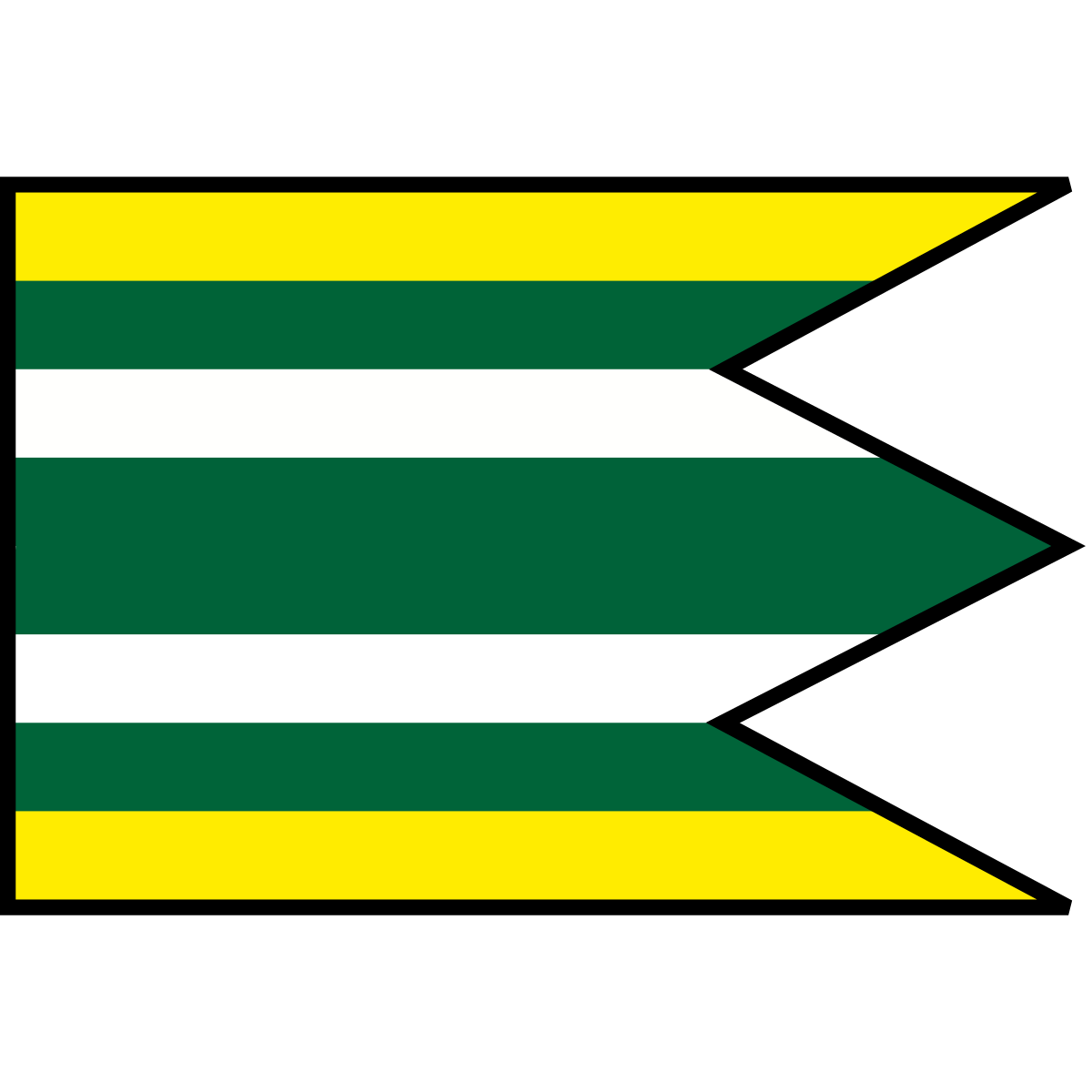 Flag of Seňa, Region of Košice