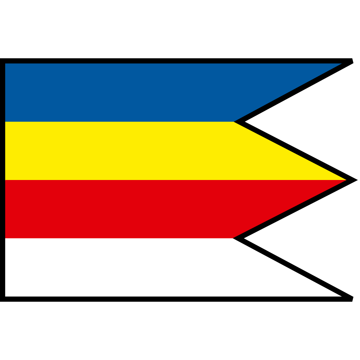 Flag of Šenkvice, Region of Bratislava