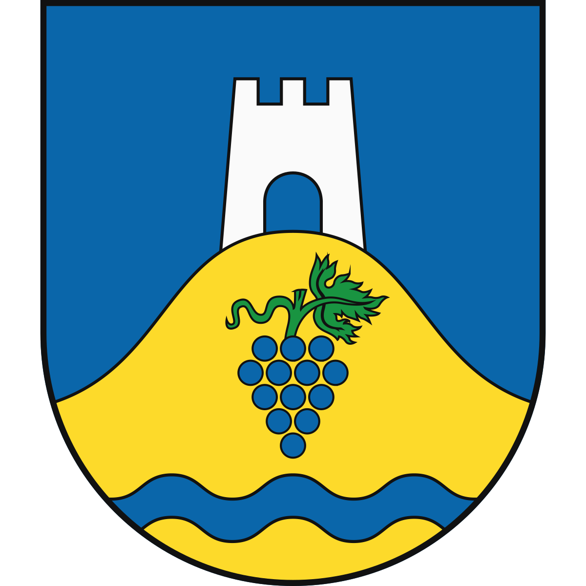 Coat of arms of Sever, Region of Košice