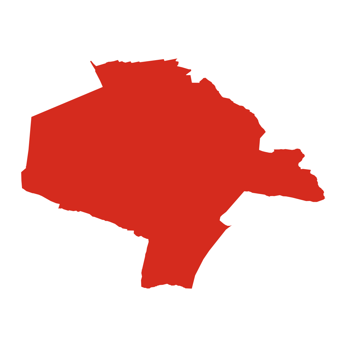 Severná city boundary