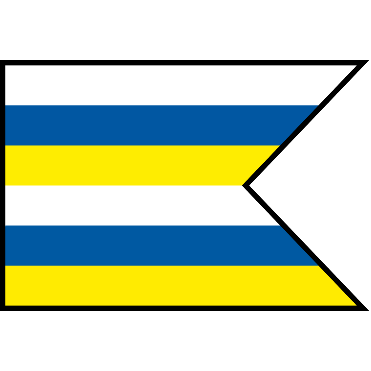 Flag of Sídlisko I, Region of Prešov