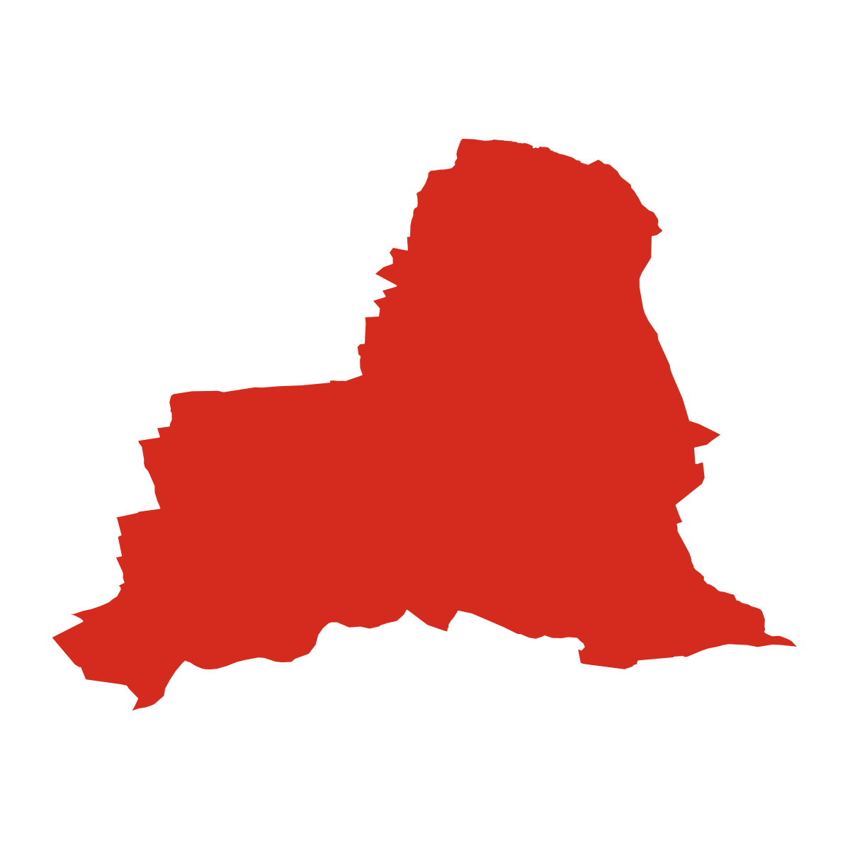 Sídlisko II city boundary