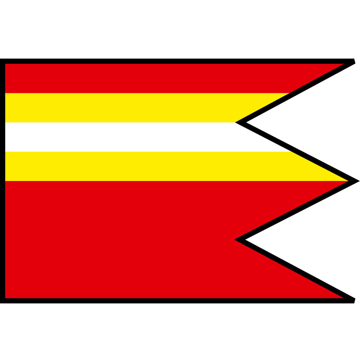Flag of Sídlisko Pod Hájom, Region of Prešov