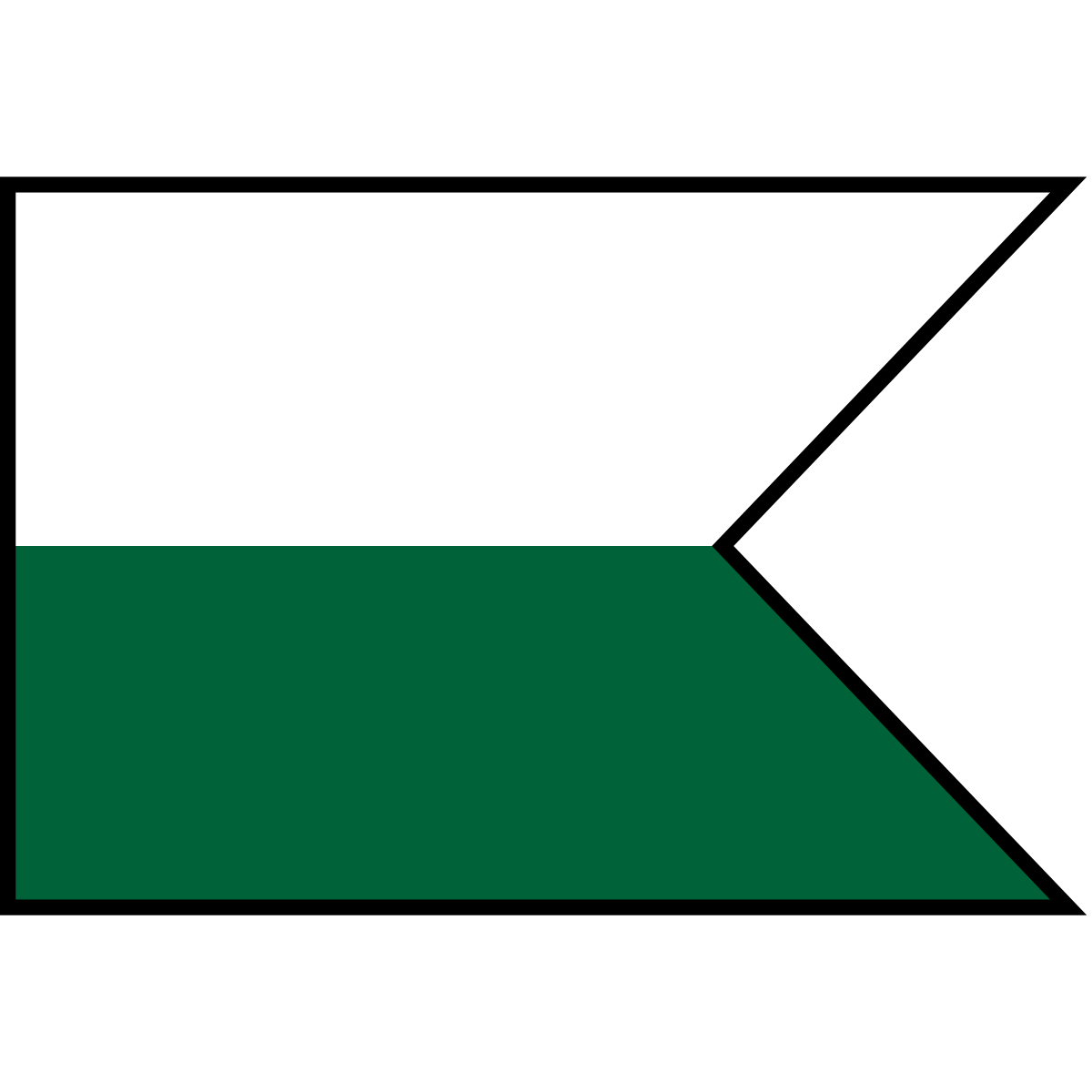 Flag of Sídlisko Rajková, Region of Trenčín