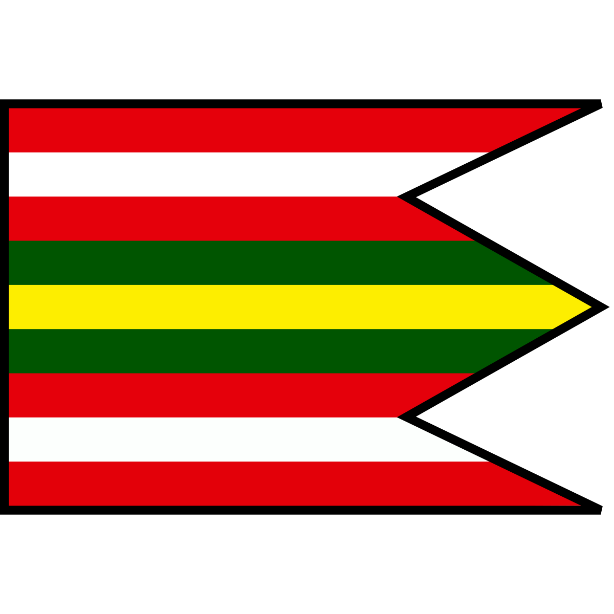 Flag of Sihla, Region of Banská Bystrica