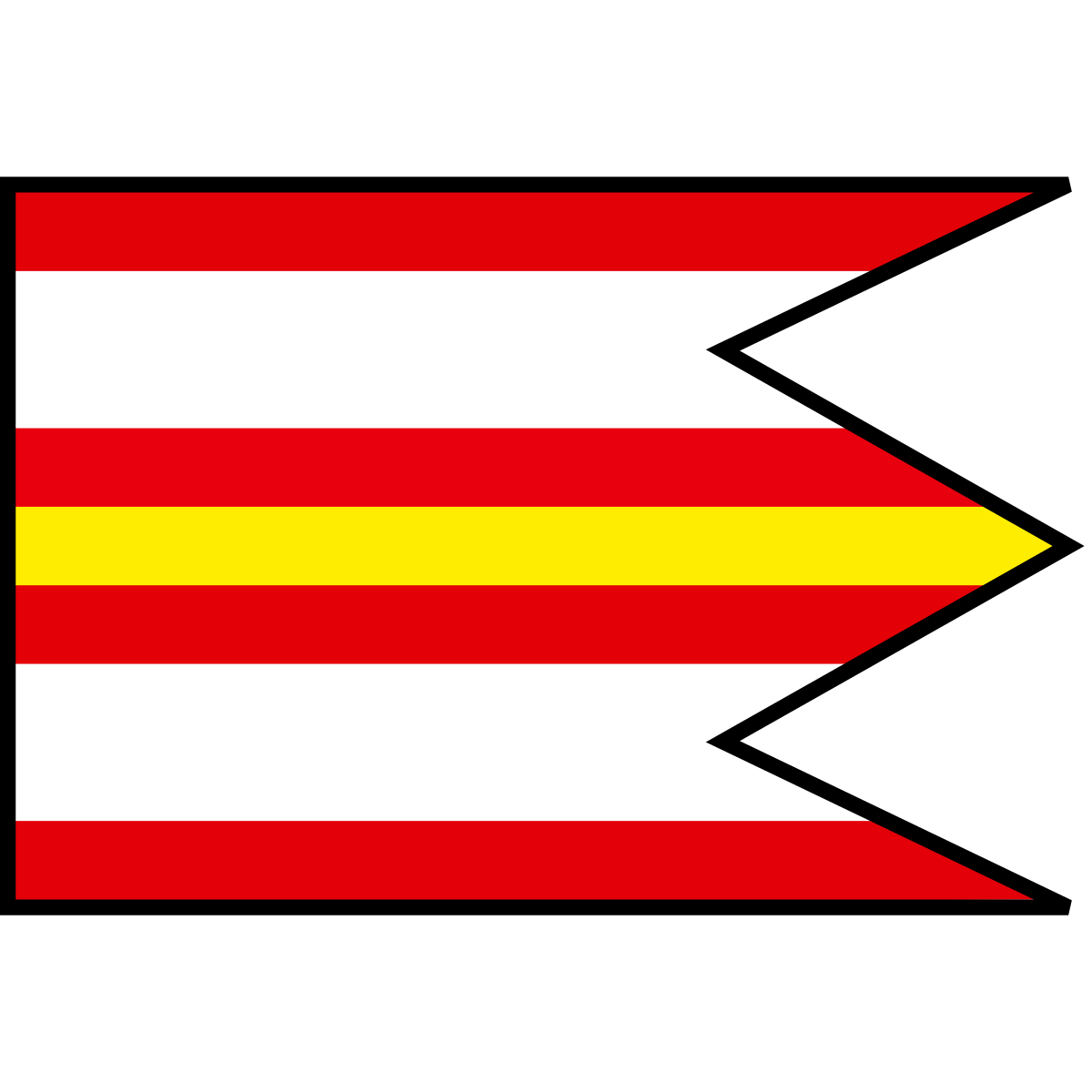 Flag of Šipice, Region of Banská Bystrica